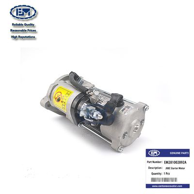 мотор стартера VH281002894A экскаватора 24V 5KW для SK330-8 J08E